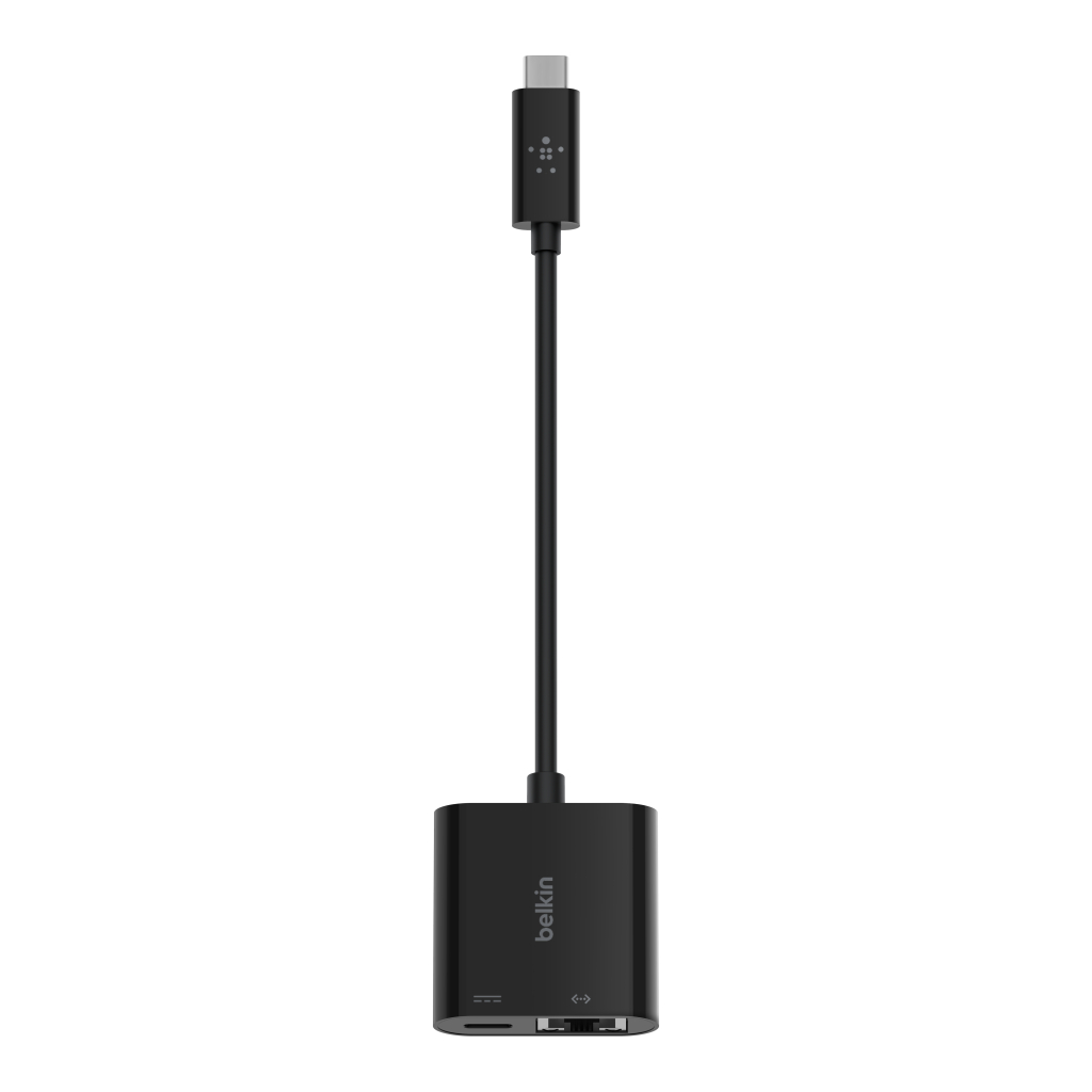 USB-C to Ethernet + Charge Adapter (USB-C TO GBE, 60W PD)