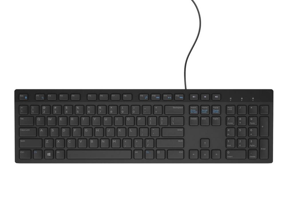 Dell Accesory SPA Entry Wired Keyboard KB216  1 YR warranty