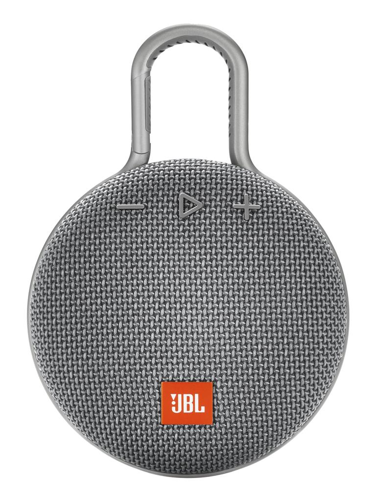 SPEAKER JBL CLIP 3 BLUETOOTH WATERPROOF - GRAY