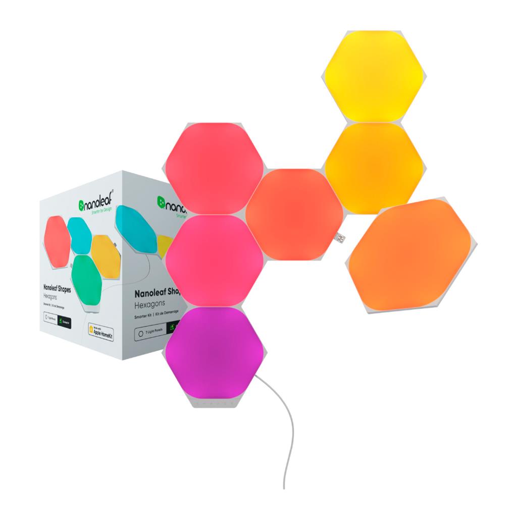 Nanoleaf Shapes Hexagon SMK | White | 7 Pack