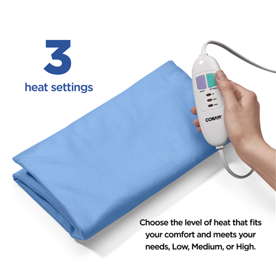 CONAIR THERMA+LUXE HEATING PAD