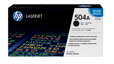 CE250A HP COLOR LASERJET BLACK PRINT CARTRIDGE