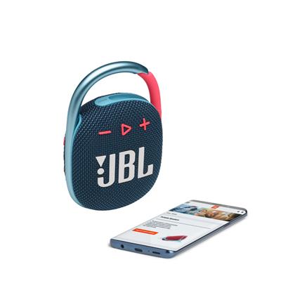 Speaker JBL CLIP 4 Bluetooth Ultra-portable Waterproof  - Blue