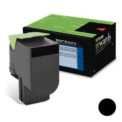 8K -Black Extra High Yield  Return Program Toner Cartridge