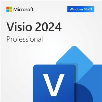 Microsoft® Visio Pro 2024 All Lng Retail Online ESD