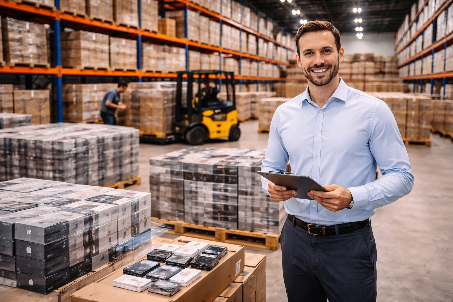 wholesale electronics company warehouse distribution